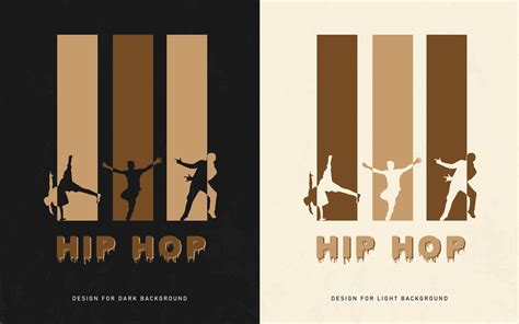 hip hop typography illustrations t shirt design template 14396920 ...