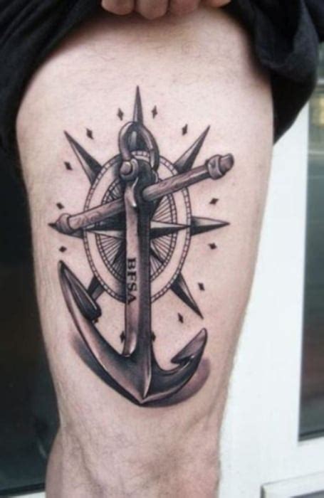 Update More Than 69 Anchor Thigh Tattoo In Cdgdbentre