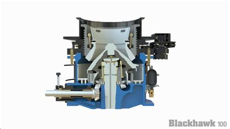 Sepro Blackhawk 100 The Most Efficient Cone Crusher On The Market