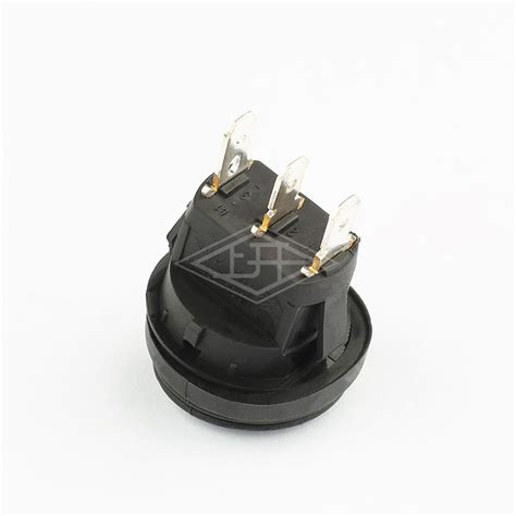 Export KCD8 3 pins waterproof on off blue illuminated rocker switch