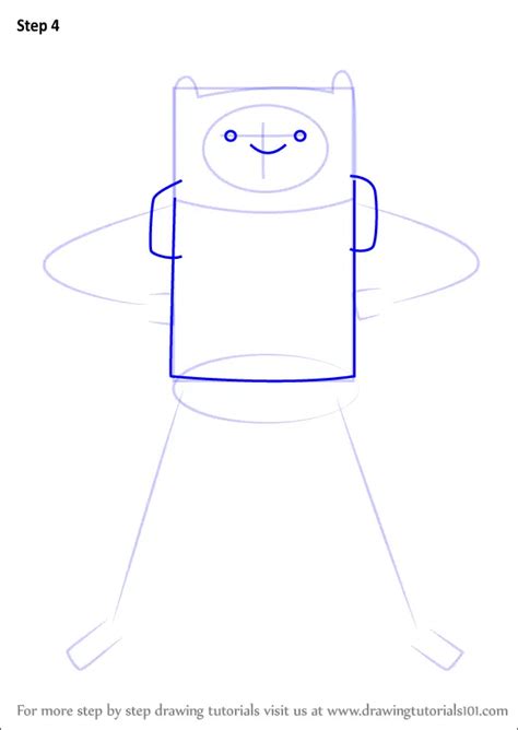 How To Draw Finn The Human From Adventure Time Adventure Time Step By