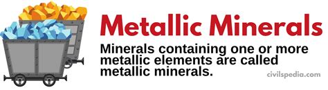 Metallic Minerals - civilspedia.com