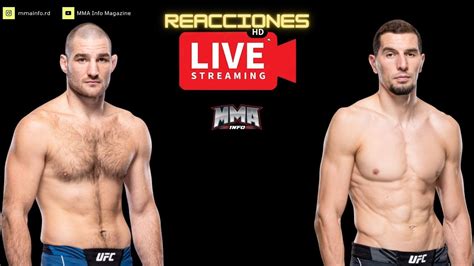 Ufc En Vivo Strickland Vs Magomedov Michael Morales Reacciones Ufc