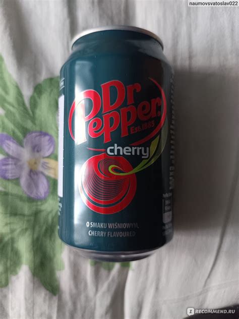 Лимонад Dr. Pepper cherry / вишня - «Рекомендую» | отзывы
