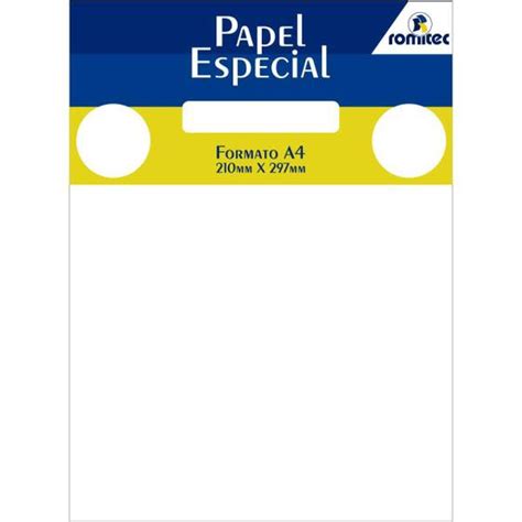 Papel A4 Opaline Alta Alvura Branco 180g Romitec Pct c 50 Papéis