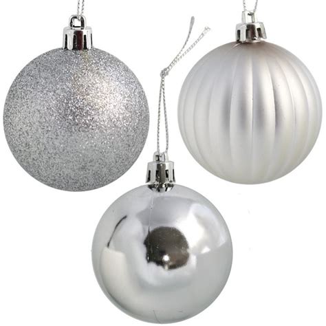 Sunnydaze Indoor Christmas Holiday Tree Shatterproof Bauble Ball