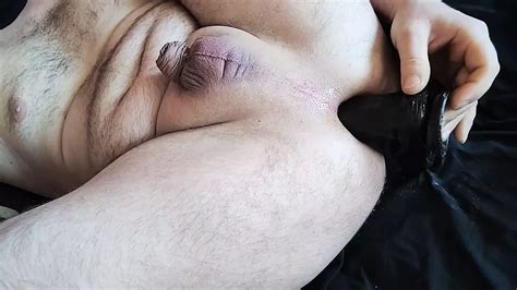 Anal Masturbation With A Black Dildo Gay Gaping Porn Feat Chetnypenis XHamster