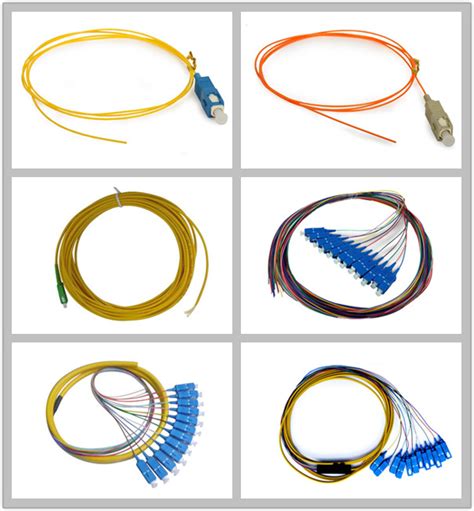 Core Tresse De Fibre Optique De Sc Mm Pour Tresse Unimodal