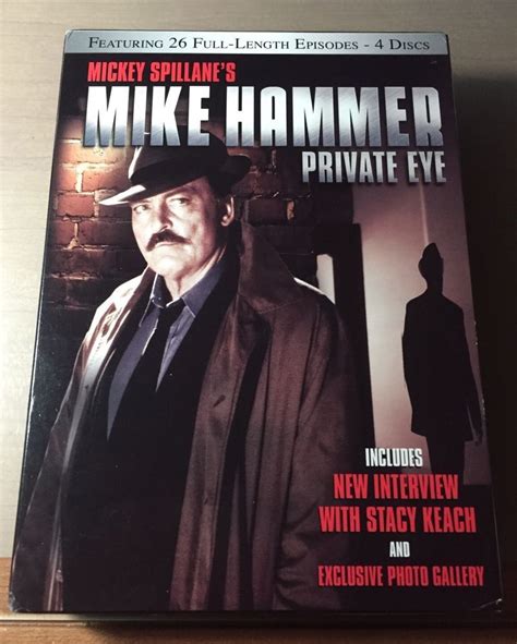 Mike Hammer Boxed Set RARE OOP 4 DVD Box Set Mickey Spillane Stacy