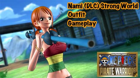 PS3 One Piece Pirate Warriors Nami Strong World Outfit DLC Gameplay