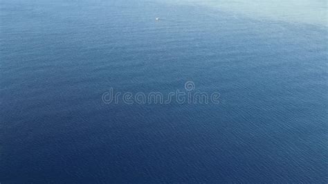 The Texture Of The Blue Sea At Dawn Aerial View 4 K Stock Footage