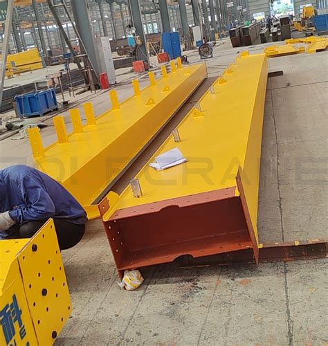 Europe Standard Double Girder Overhead Crane Exports To Nigeria ZOKE