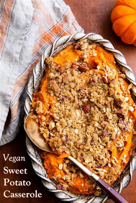 Vegan Sweet Potato Casserole Recipe Gluten Free Option