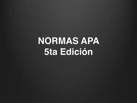 PDF NORMAS APA 5ta Edición Historia de la Arquitectura USPS PDF