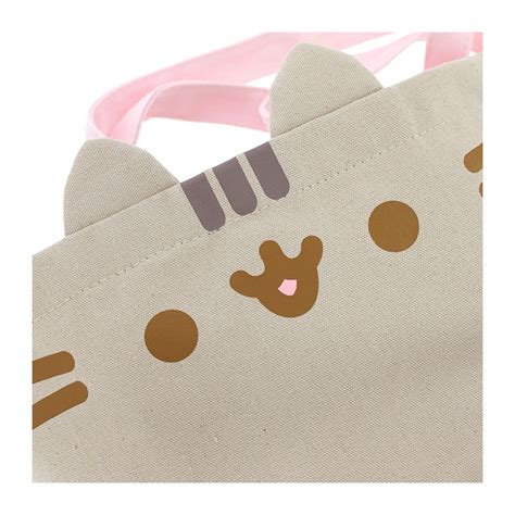 Pusheen Character Tote Bag Kawaii Panda Making Life Cuter