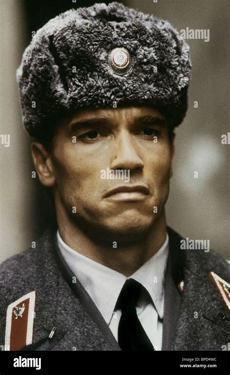 Arnold Schwarzenegger Red Heat 1988 High Resolution Stock Photography