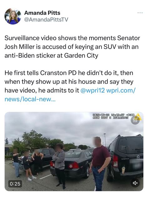 Watch Rhode Island Democratic Senator Joshua Miller Caught Allegedly