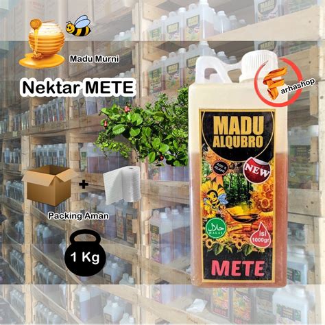 Jual Madu ASLI MURNI Original Madu NEKTAR METE Madu AL QUBRO Madu