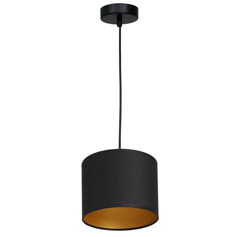 Luminex lampa wisząca Arden E27 czarno złota 3490 Studio Światła