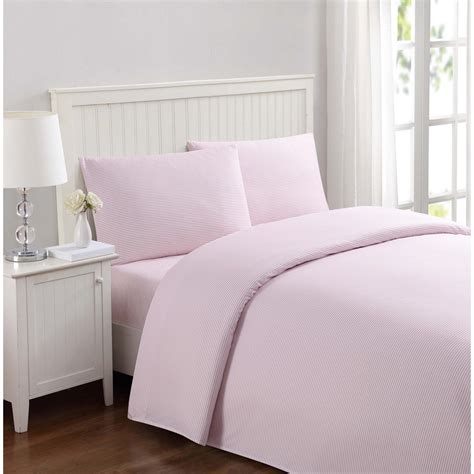 Truly Soft Everyday Stripe Pink Twin Xl Sheet Set