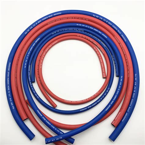 Red And Blue Color Epdm Rubber Water Hose Id 1 2 300 Psi 150 Deg C