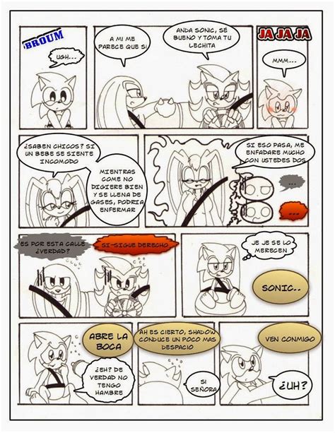 Amy Rose: comics sonic baby (5/20)