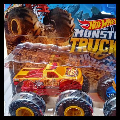 Special Hotwheels Hot Wheels Monster Truck Trucks Spur Moment Vs Steer Clear Shopee Philippines