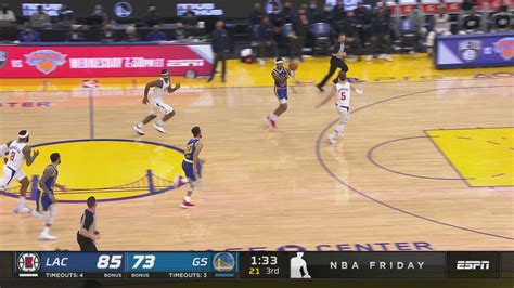 Challenge Of Called Foul Clippers Warriors Nba Official