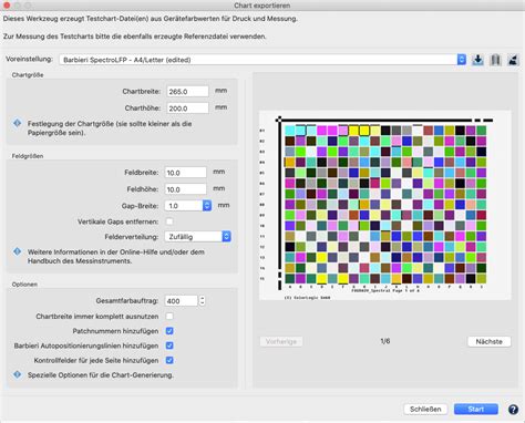 Colorant Charts Exportieren Colorlogic Online Hilfe