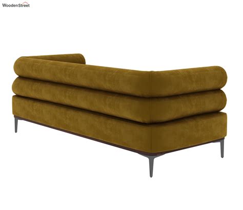 Buy Pristine Seater Fabric Sofa Velvet Chestnut Brown At Off