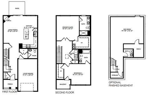 River Ridge at Hyde Park - Floor Plans