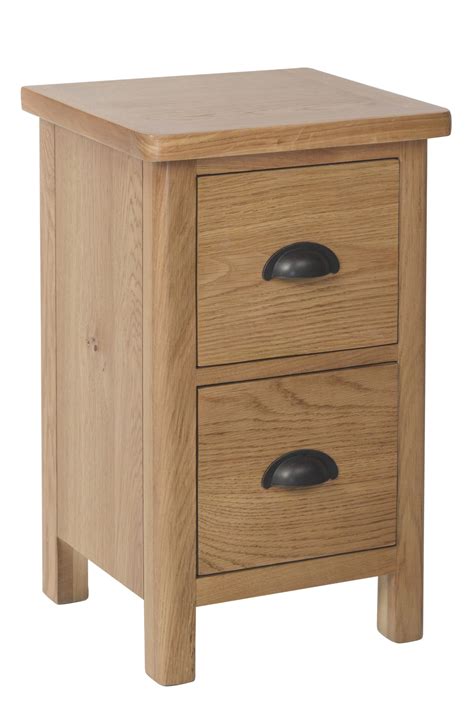 Raywell Oak Small Bedside Cabinet Bedroom Furniture Alexander Ellis