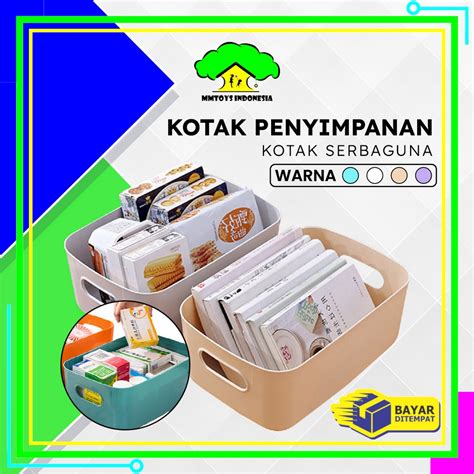 Jual Mi C834 Kotak Penyimpanan Serbaguna Bin Organizer Keranjang