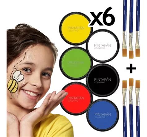 Maquillaje Artistico Acuarelable X12 Pintafán Bodypaint en venta en