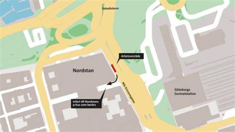 Infart Till Nordstans P Hus P Verkas Trafiken Nu G Teborg