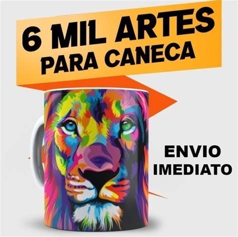 Super Packs 6 000 Artes Estampas P Estampar Sublimar Canecas Ilustrei