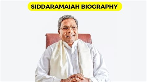 Siddaramaiah Biography: Early Life, Background, Education, Family ...