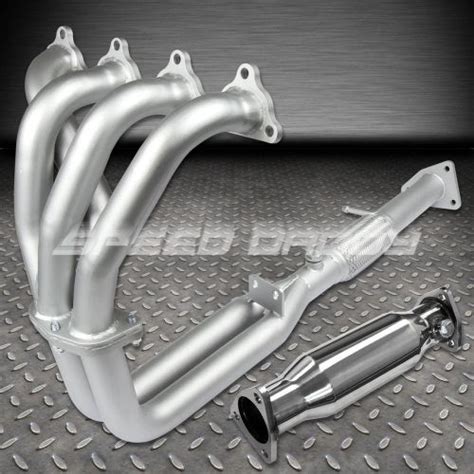 Buy FOR 92 96 PRELUDE SI H23A1 BB2 STAINLESS CERAMIC COATED MANIFOLD