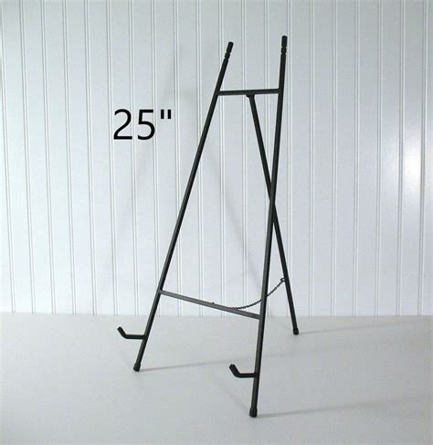 Tall Table Easel Large Black Metal Tabletop Home Wedding Office