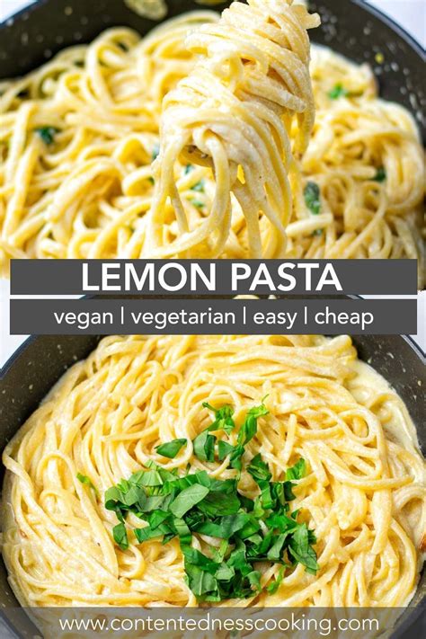 Creamy Lemon Pasta Recipe Easy No Cream No Butter Recipe Lemon