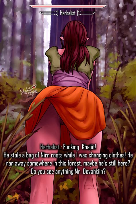 SkyrimGirls 24 Herbalist By Mephiscrypie Hentai Foundry