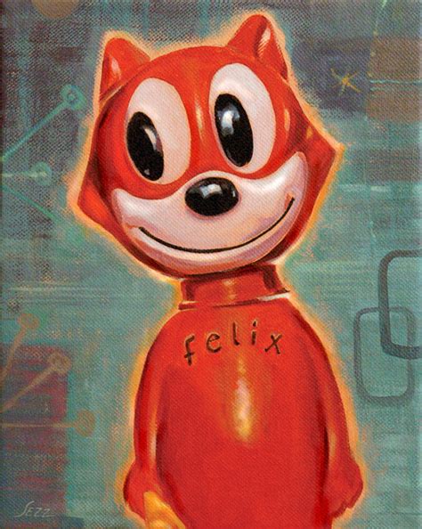 felix  cat art
