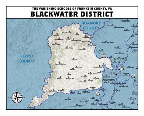 Blackwater District – The Vanishing Schools of Franklin County, VA