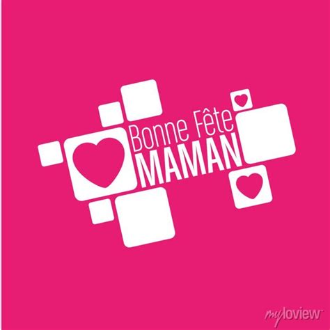 Bonne Fête Maman • Wall Stickers Messaging Core Designer