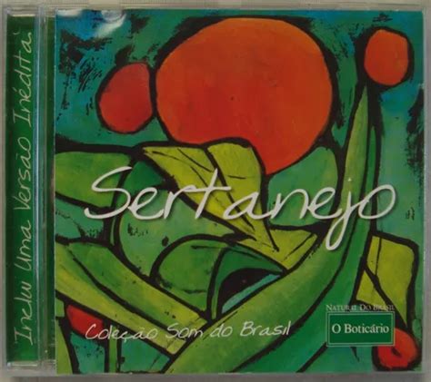 Cd Sertanejo Cole O Som Do Brasil Botic Rio Original