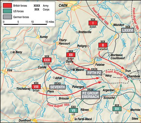 Closing the Falaise Pocket - Warfare History Network