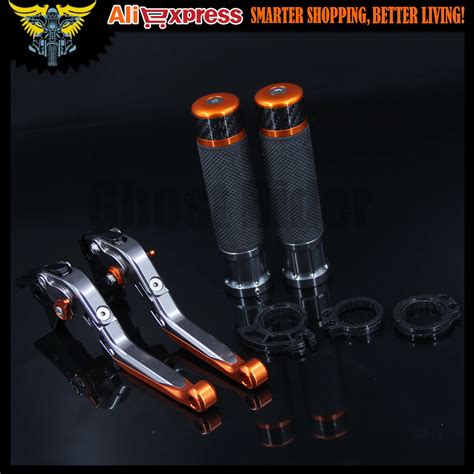 Motorcycle Cnc Brake Clutch Levers And Handlebar Hand Grips Handle Grip