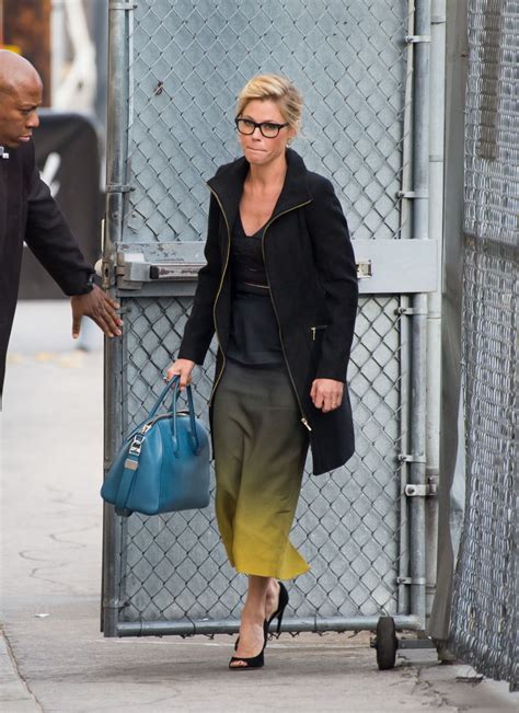 JULIE BOWEN Arrives at Jimmy Kimmel Live in Los Angeles 10/27/2015 ...