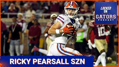 Ricky Pearsall Leading Florida Gators Wide Receivers In Season For