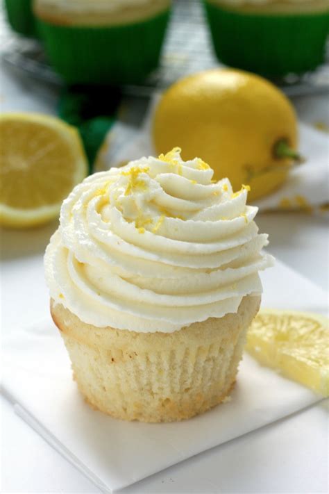 Light And Lovely Lemon Cupcakes Baker By Nature